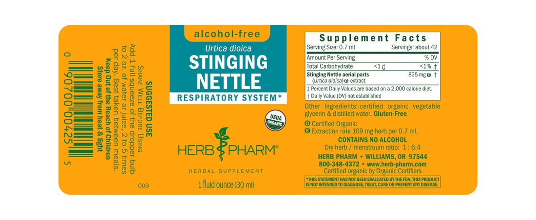 Stinging Nettle Glycerite 1 oz