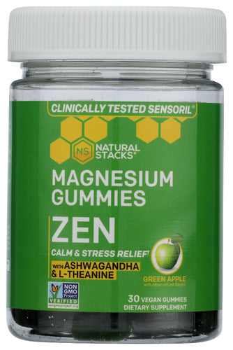 Magnesium Zen, Gummies, 30 vgummies — Natures Pick Market
