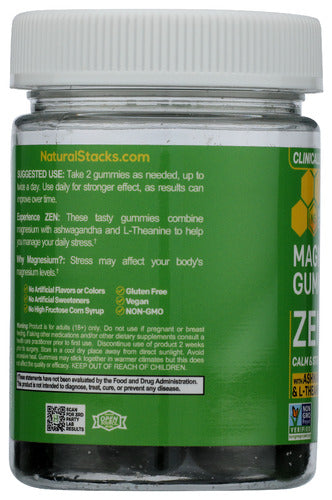 Magnesium Zen, Gummies, 30 vgummies