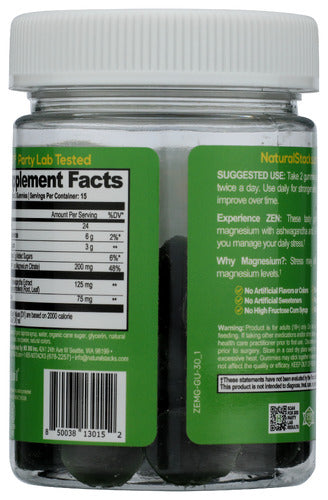 Magnesium Zen, Gummies, 30 vgummies