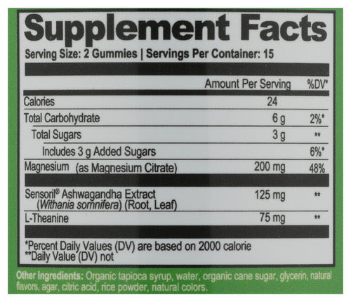 Magnesium Zen, Gummies, 30 vgummies