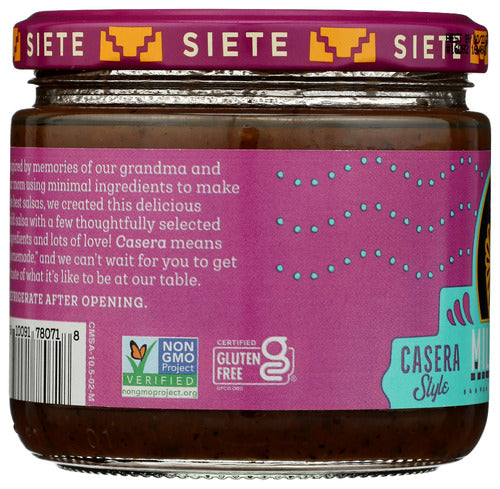 Mild Salsa, Casera Style, 10.5 oz