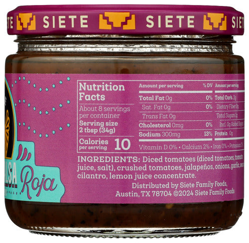 Mild Salsa, Casera Style, 10.5 oz
