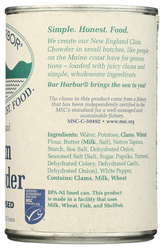 New England Clam Chowder, 14.5 oz