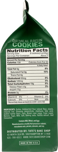 Oatmeal Raisin Cookies, 7 oz