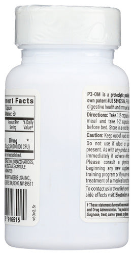 P3-OM Probiotic Breakthrough, 60 vcap