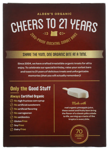 Pina Colada Bars, NA, 4 ct