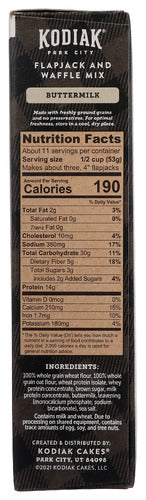 Power Cakes Flapjack & Waffle Mix, 20 oz