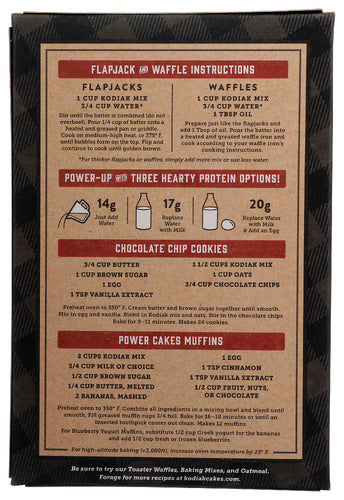 Power Cakes Flapjack & Waffle Mix, 20 oz