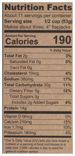 Power Cakes Flapjack & Waffle Mix, 20 oz