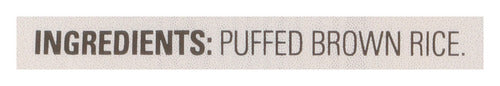 Puffed Rice Cereal, Org, 6 oz
