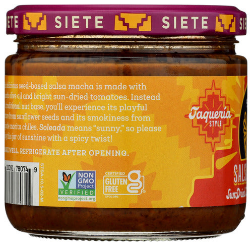 Salsa Soleada, Sun-Dried Tomatoes & Chipotle, 10.5 oz