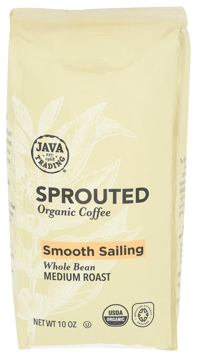 Smooth Sailing Whole Bean, Medium Roast Coffee, Org, 10 oz