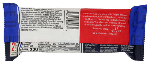 Steak & Cheddar Burrito, 5oz