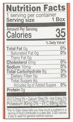 Tropical Punch Juice Boxes, Org, 8/6.75 fl oz