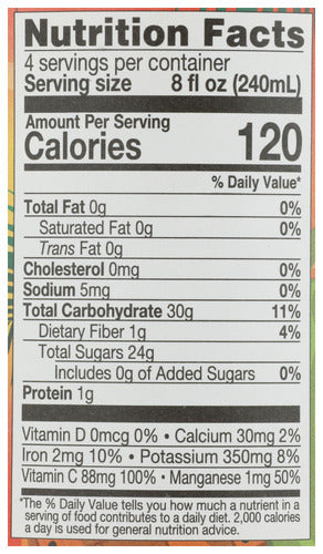 Tropical Trio, Org, Juice, 32 fl oz