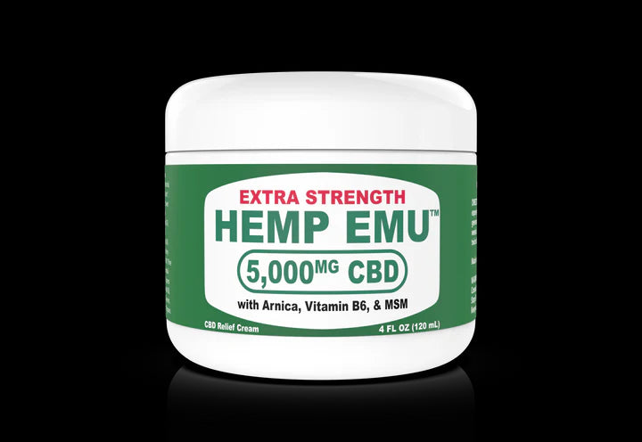 Extra Strength CBD Relief Cream, 5000mg CBD, 4 fl oz