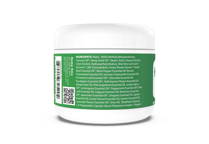 Extra Strength CBD Relief Cream, 5000mg CBD, 4 fl oz