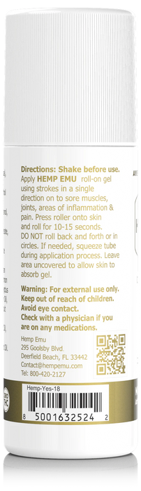 Gold Edition CBD Roll-On Gel, 12,000mg CBD, 3 fl oz