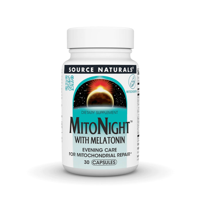 MitoNight w/ Melatonin, 30 vcap