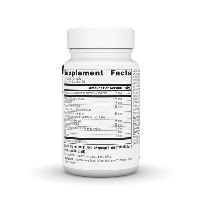 MitoNight w/ Melatonin, 30 vcap