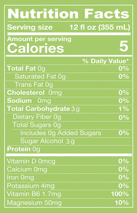 Mushroom D-Stress, Yuzu Lime, Zero Sugar, 12 fl oz