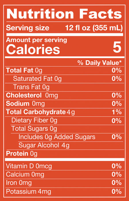 Mushroom Energy, Orange Cream, Zero Sugar, 12 fl oz