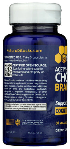 AcetylCholine Brain Food, 60 vcap