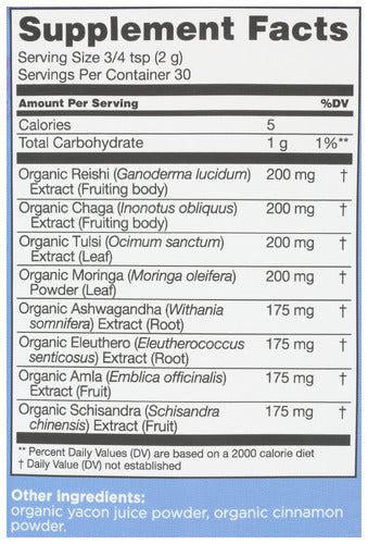 Adaptogen Blend Mix, Org, 2.12 oz