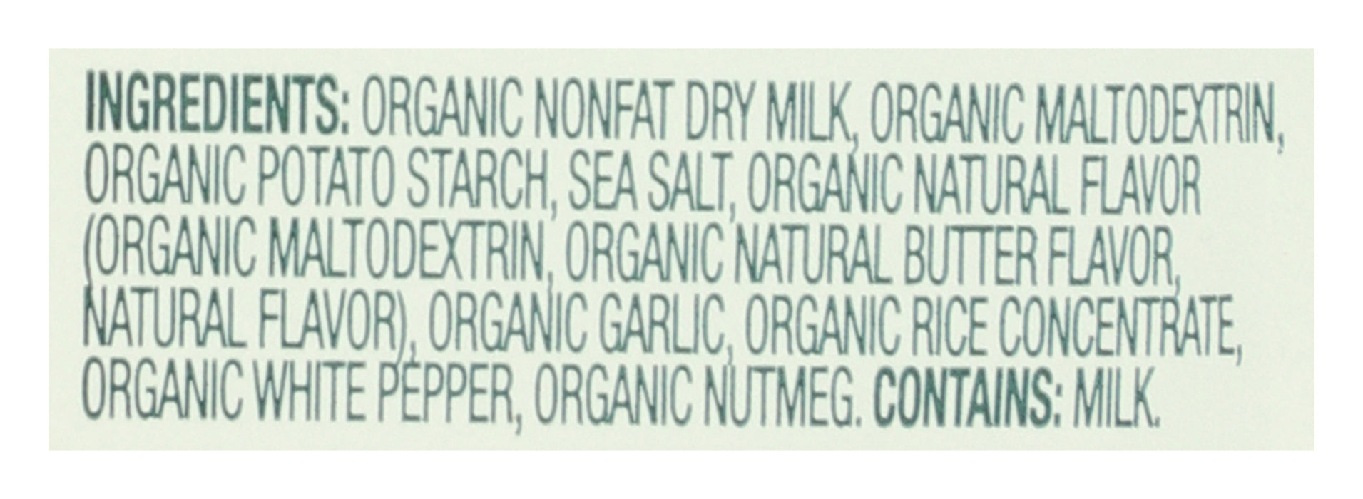 Alfredo Sauce, Org, 1.48 oz