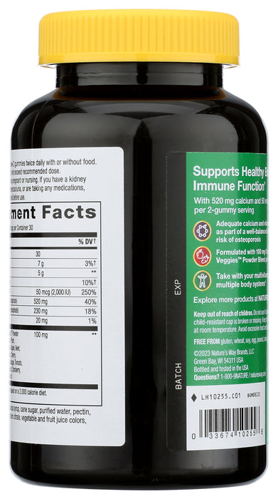 Alive! Calcium+D3, 500mg/1000IU, 60gmy
