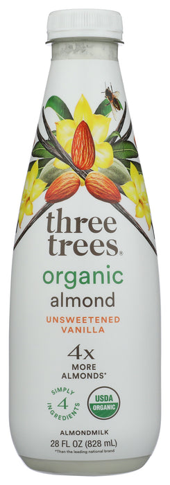 Almond Milk, Unsweetened Vanilla, 28 floz