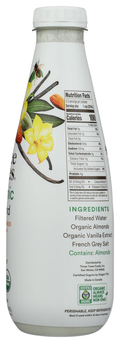 Almond Milk, Unsweetened Vanilla, 28 floz