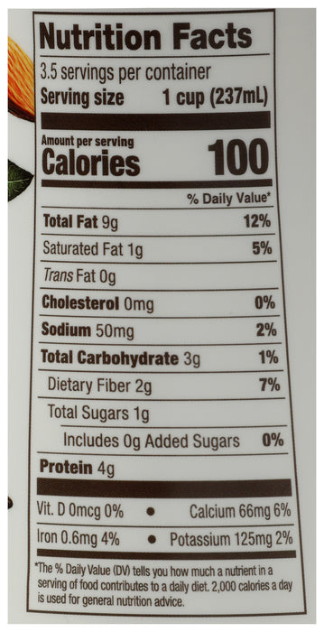 Almond Milk, Unsweetened Vanilla, 28 floz