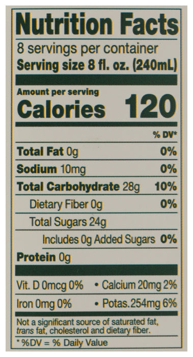 Apple Juice, Org, 64 floz