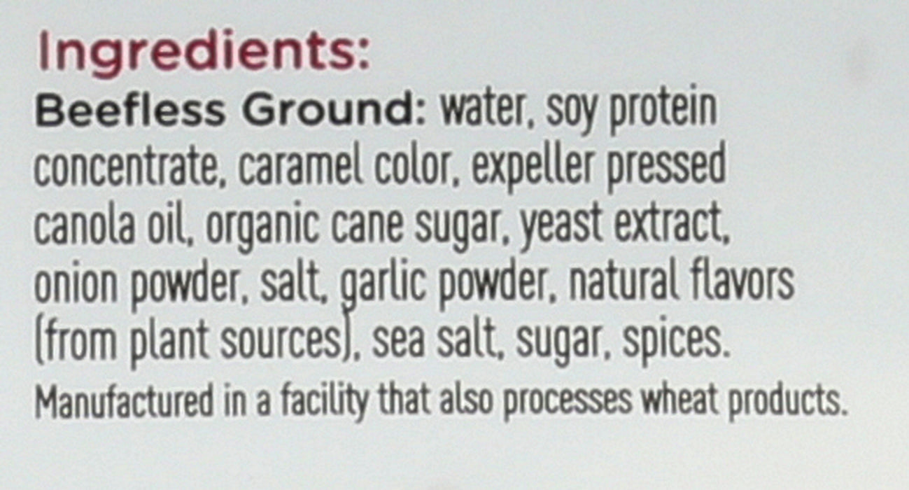 Beefless Ground, GF, 13.8 oz