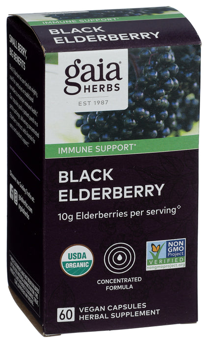 Black Elderberry, 60 cap