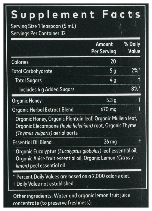 Bronchial Wellness Syrup, 5.4 fl oz