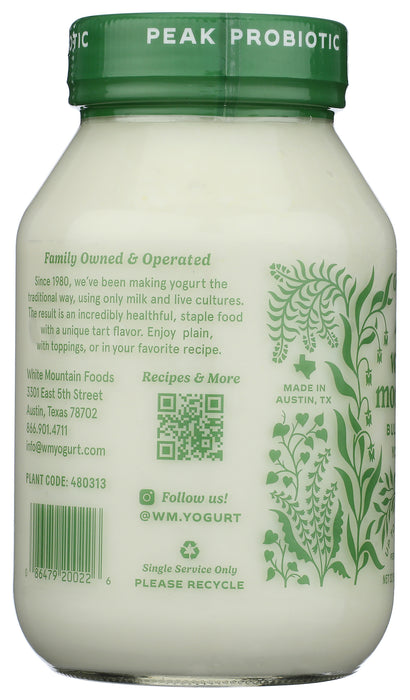 Bulgarian Yogurt, Plain, Org, 32 oz
