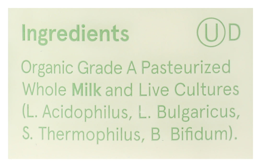 Bulgarian Yogurt, Plain, Org, 32 oz