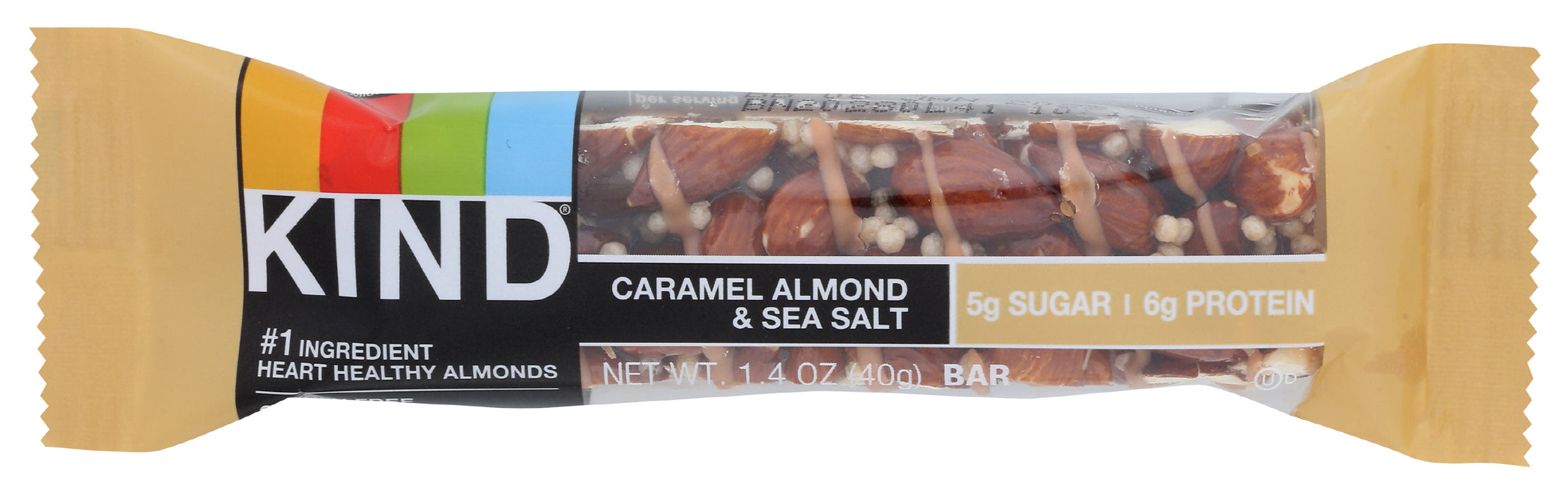 Caramel Almond & Sea Salt Bar, 1.4 oz