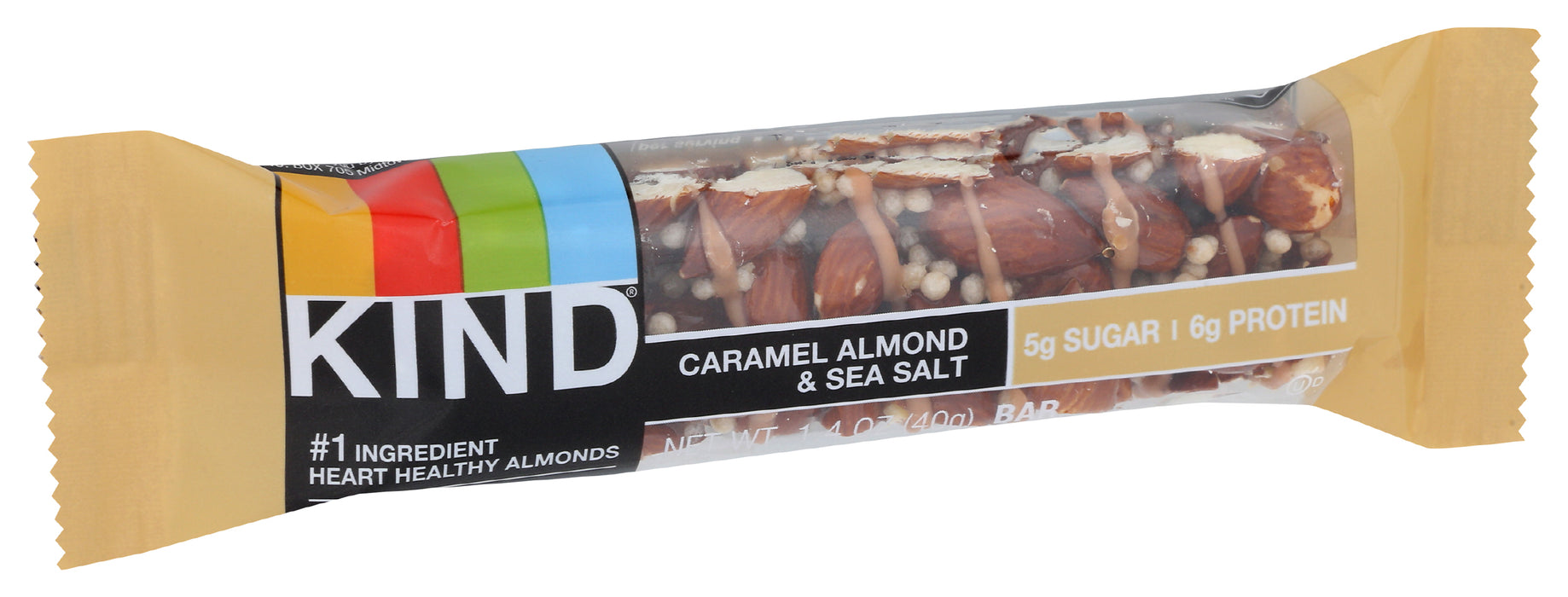 Caramel Almond & Sea Salt Bar, 1.4 oz
