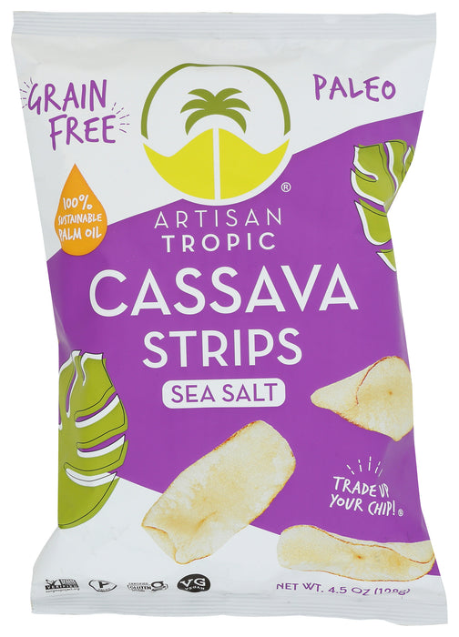 Cassava Strips with Sea Salt, 4.5 oz