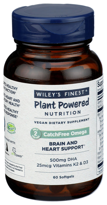 CatchFree Omega 725mg, Vegan, 60 sgel