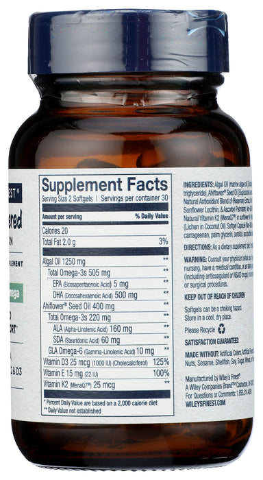 CatchFree Omega 725mg, Vegan, 60 sgel