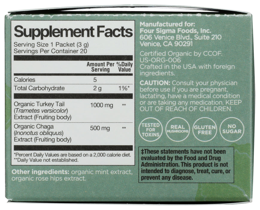 Chaga Mushroom Elixir, 20 pk