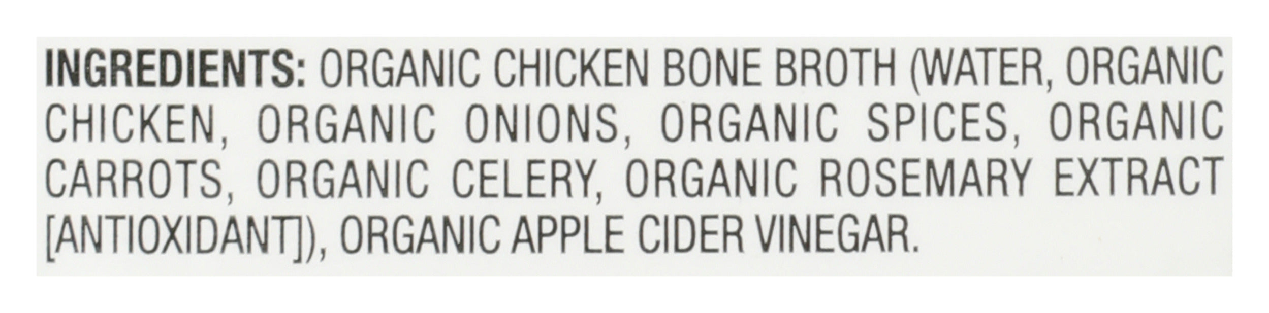 Chicken Bone Broth, Org, 32 fl oz