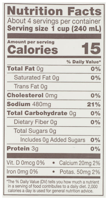 Chicken Broth, Org, 32 fl oz