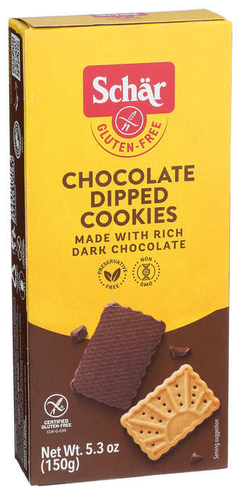 Chocolate Dipped Cookies, GF, 5.3 oz