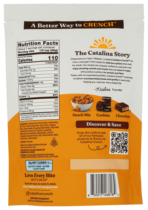 Chocolate Peanut Butter Keto Cereal, 9 oz